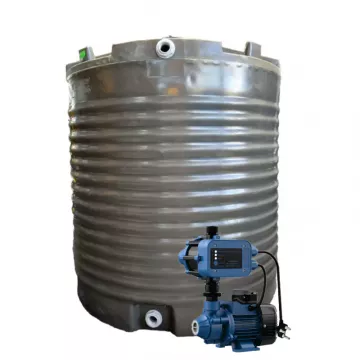 2200l Water tank and 0.37kw Peripheral Econo Booster pump Combo