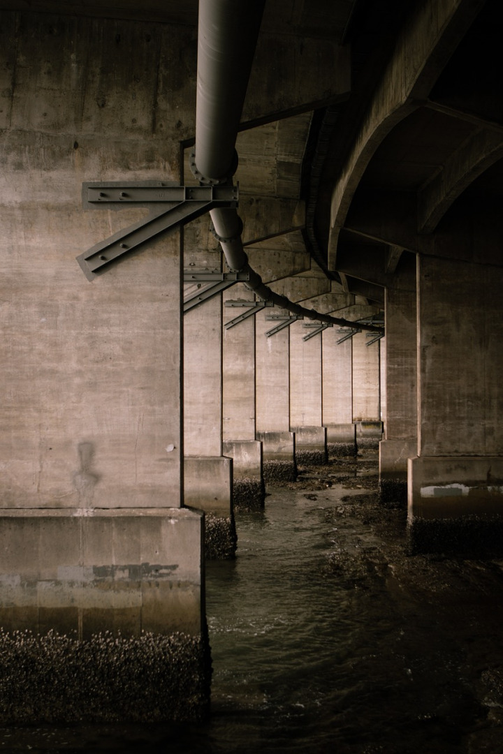 water treatment plant industrial pipes