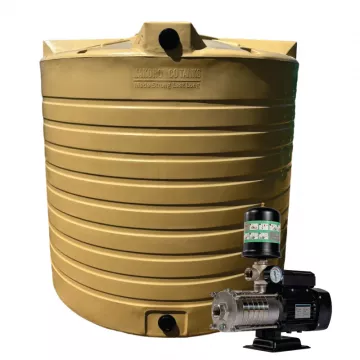 2500l Water tank and 0.75kw Intelli VSD Booster pump