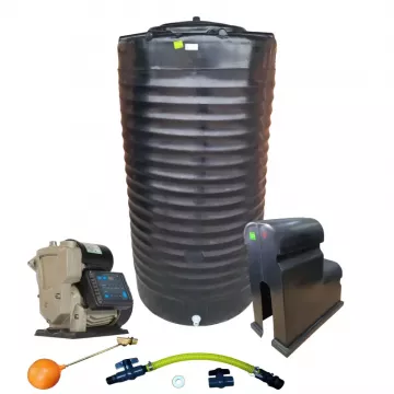 1000l Slim tank & VSP 1.5KW Booster Pump System (with VSD)